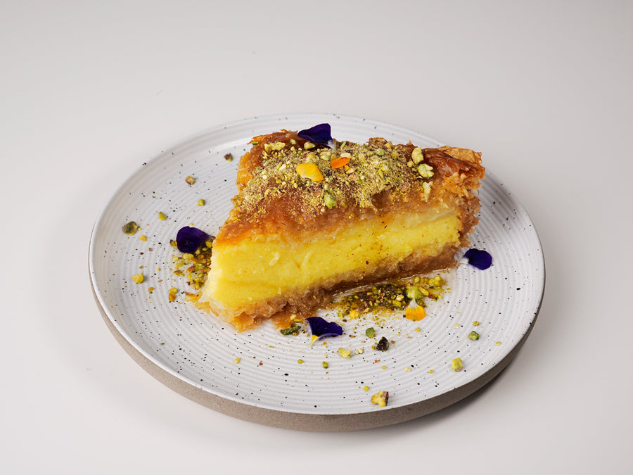 Galaktoboureko whole tray