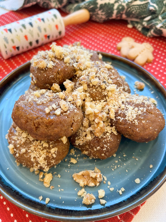 Melomakarona/Christmas honey cookies