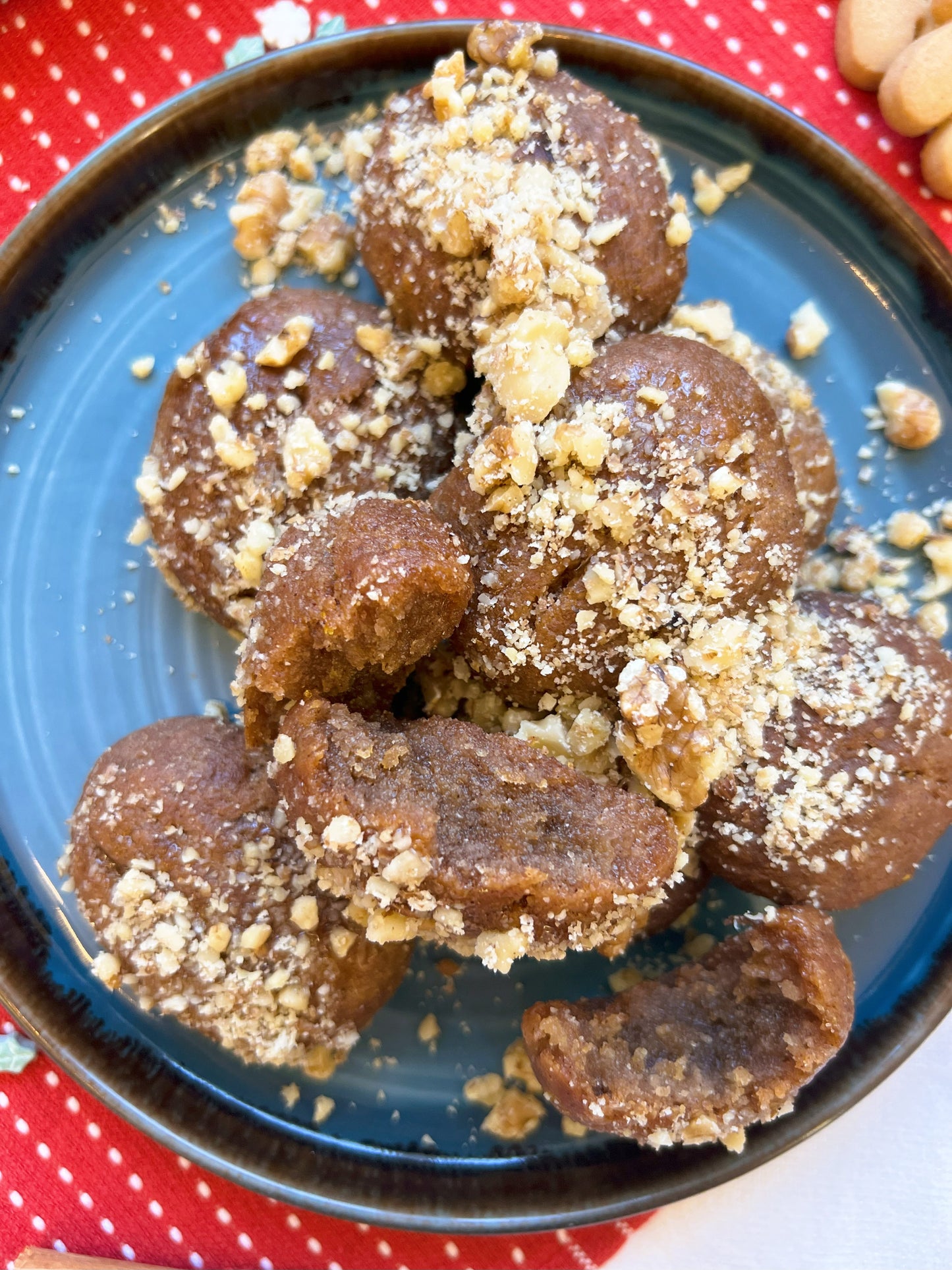 Melomakarona/Christmas honey cookies