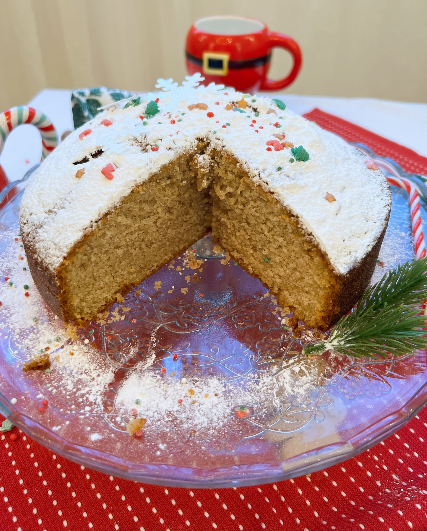 Vasilopita / New Year's Eve cake!